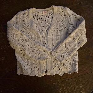 White short cardigan